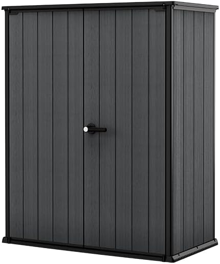 Garden Shed Alto 1400L Grey Storage Compartment Universal Shed
