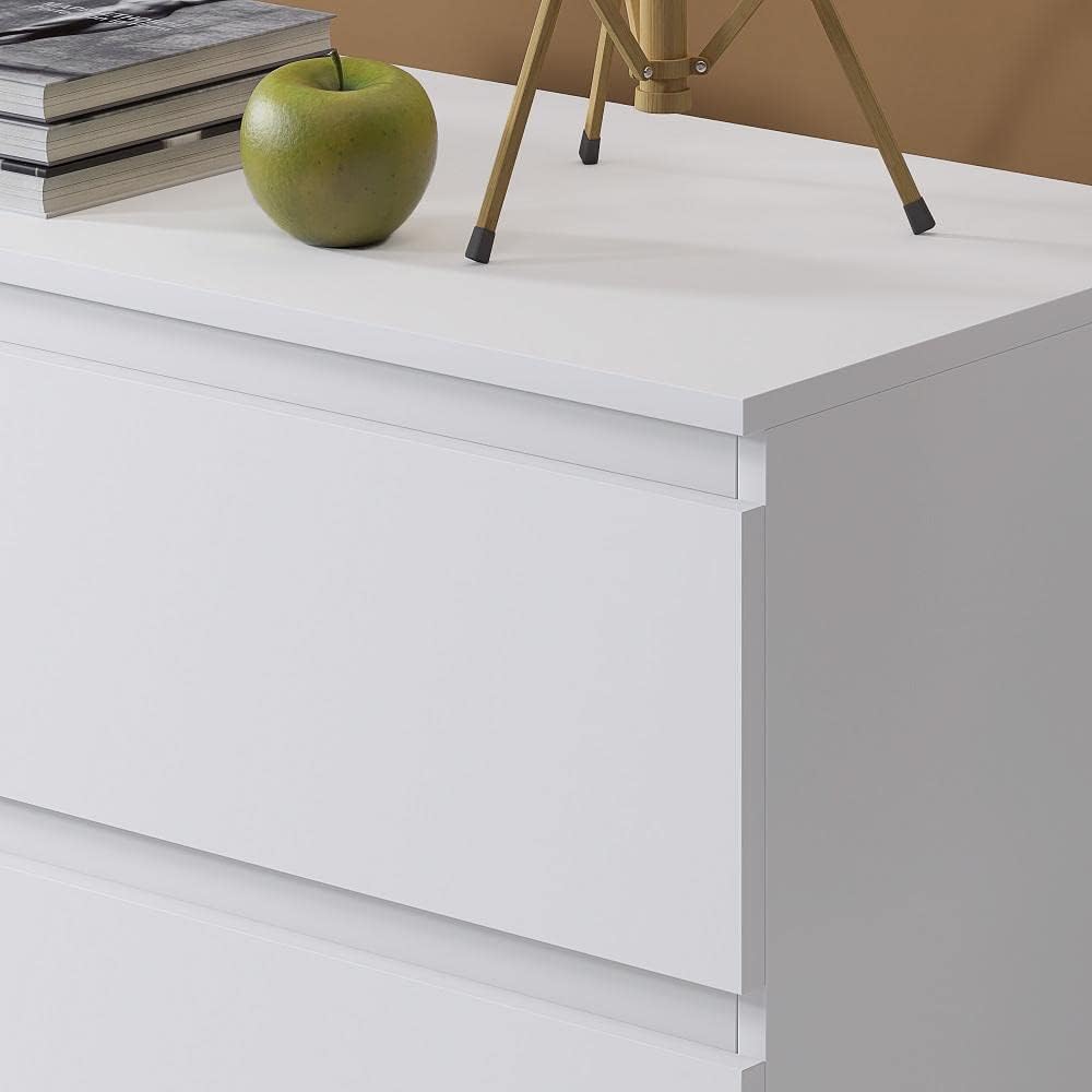 6 Drawer Chest of Drawers Matt White