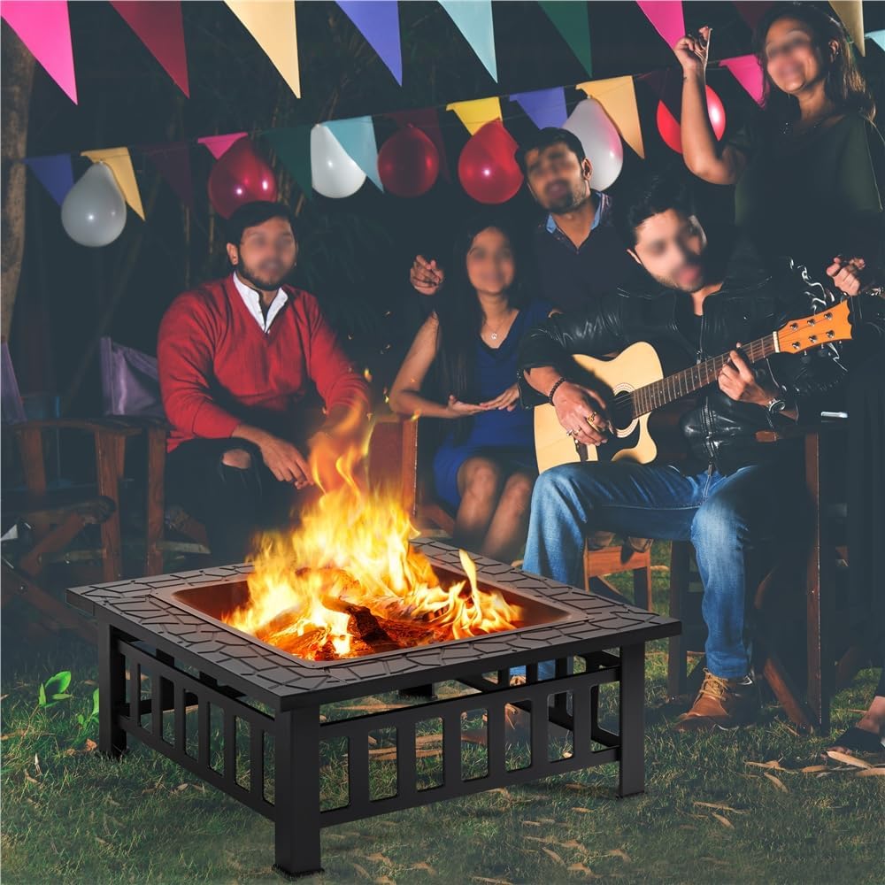 Square Fire Pit