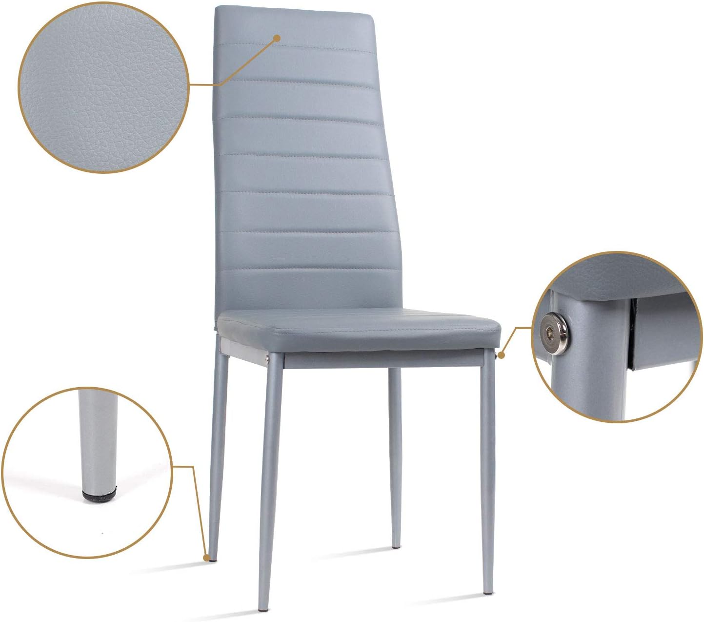 Dining Table and Chairs Set 6