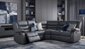Grey Leather Corner (230cmx230cm)