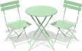 Folding Bistro Table and Chairs Set of 2