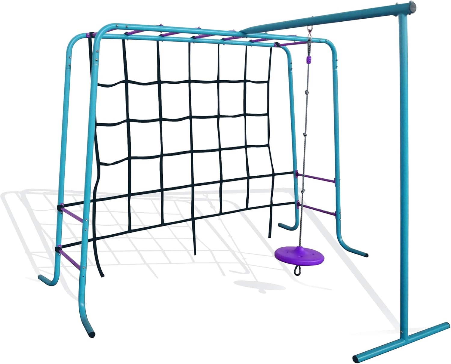 Outdoor Metal Climbing Frame with Monkey Bars