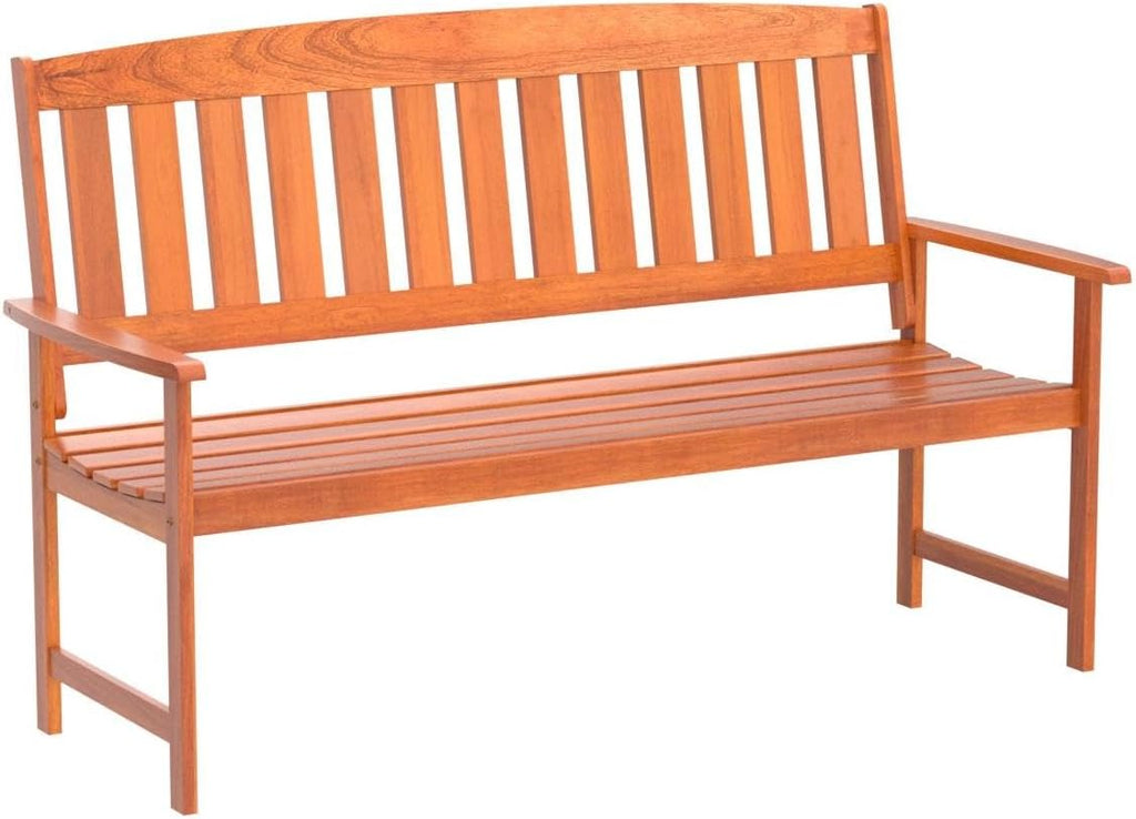 3 Seater Hardwood Garden Patio Bench