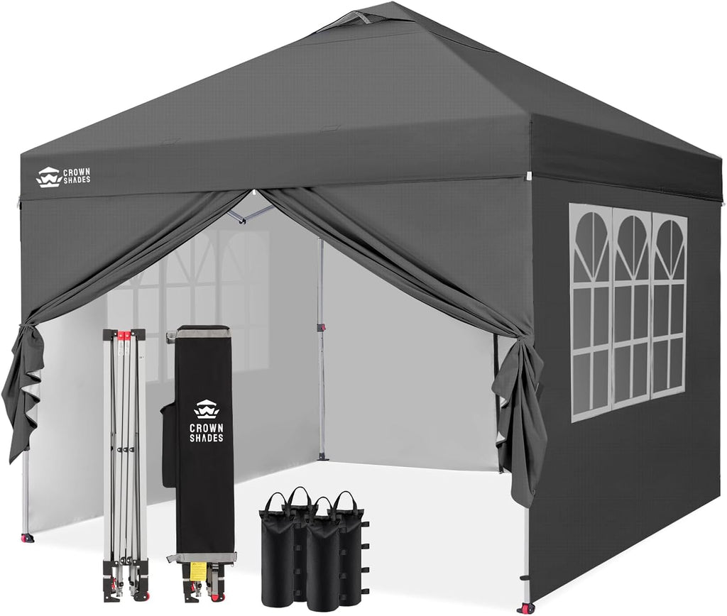 3m × 3m Pop-Up Gazebo with 4 Waterproof Side Panels