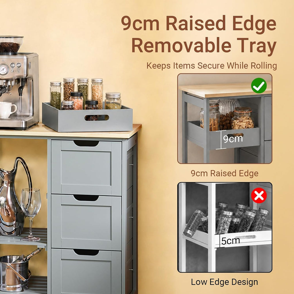 Kitchen Island on Wheels