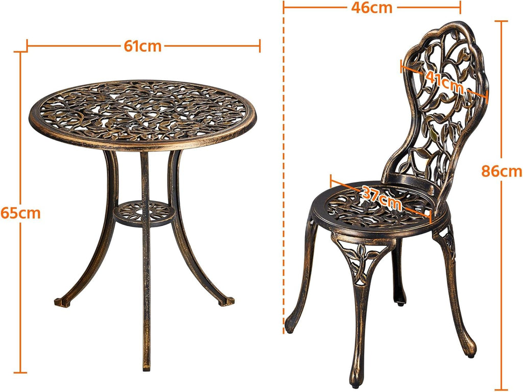 3-Piece Bistro Dining Set