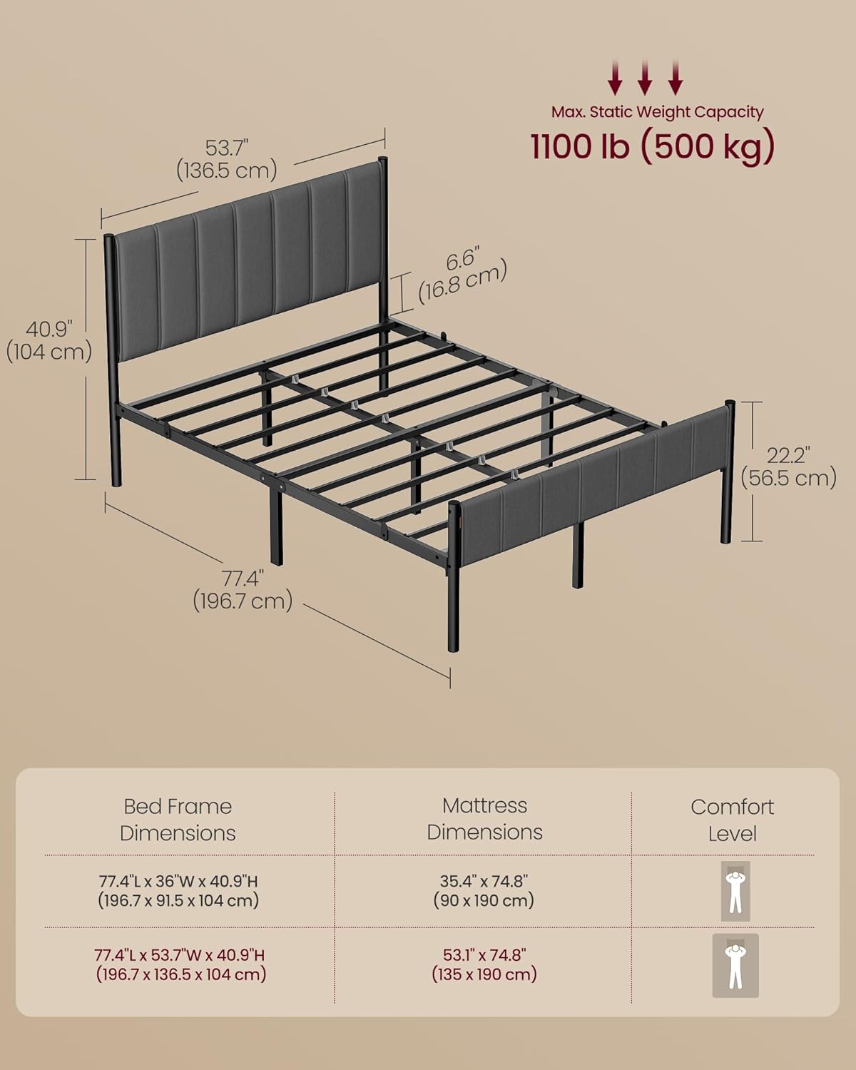 Double Bed Frame