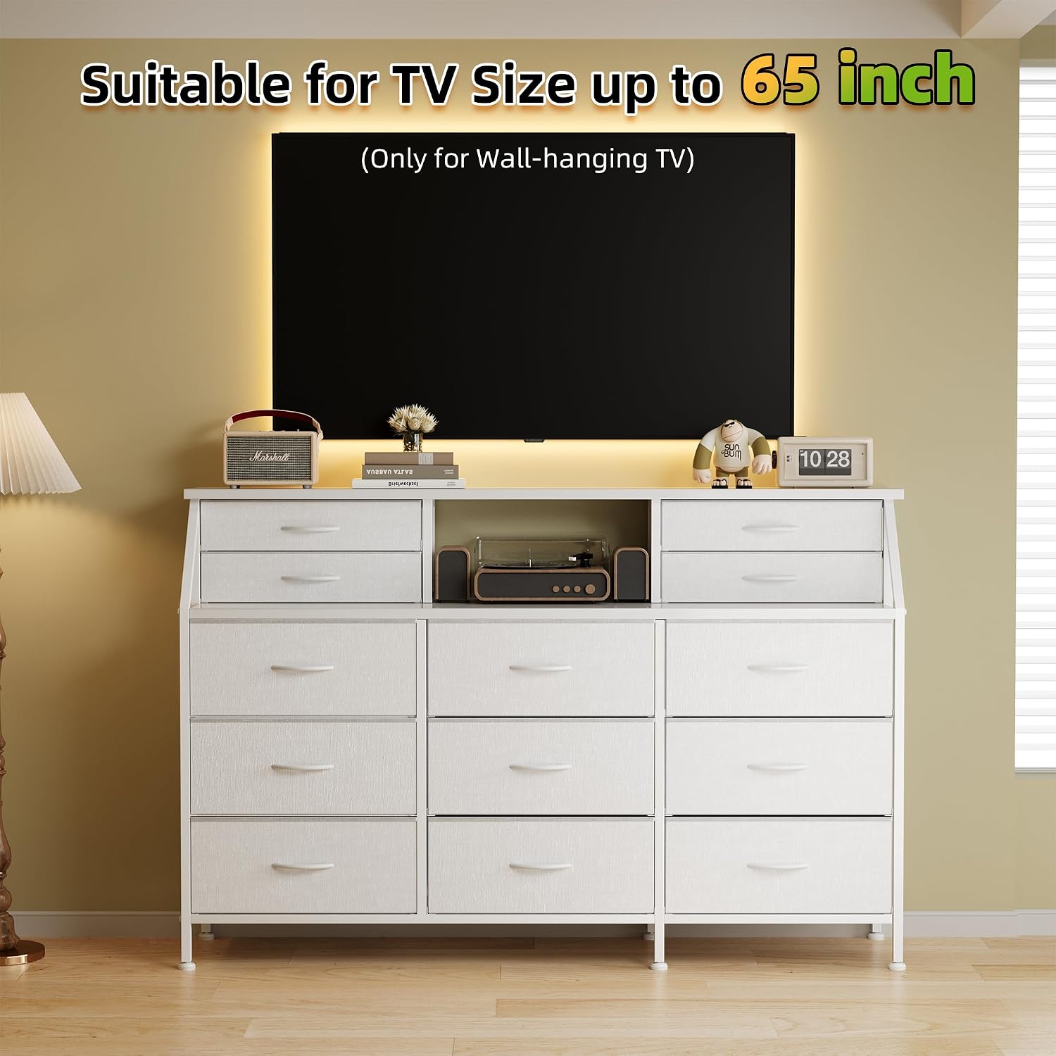 Dresser for Bedroom with 13 Drawers