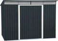 TOP Pent Roof Skylight 8 x 6 (4.86 m2) Metal Garden Shed