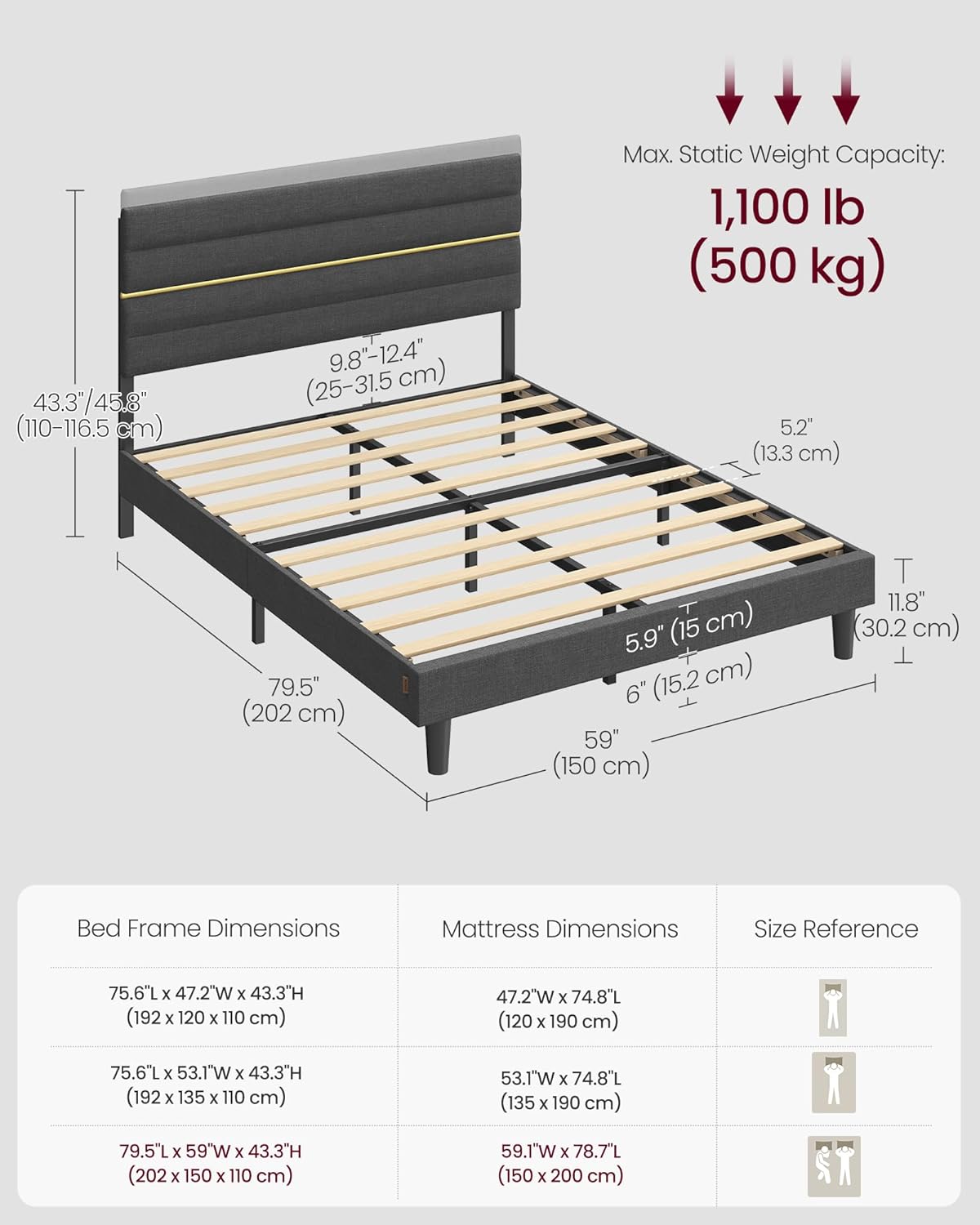 King Bed Frame