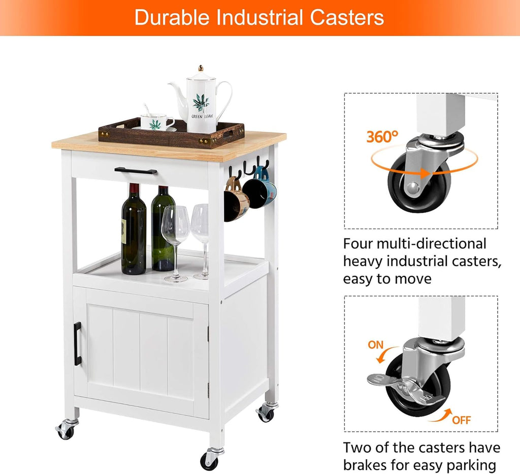 Kitchen Storage Trolley Cart