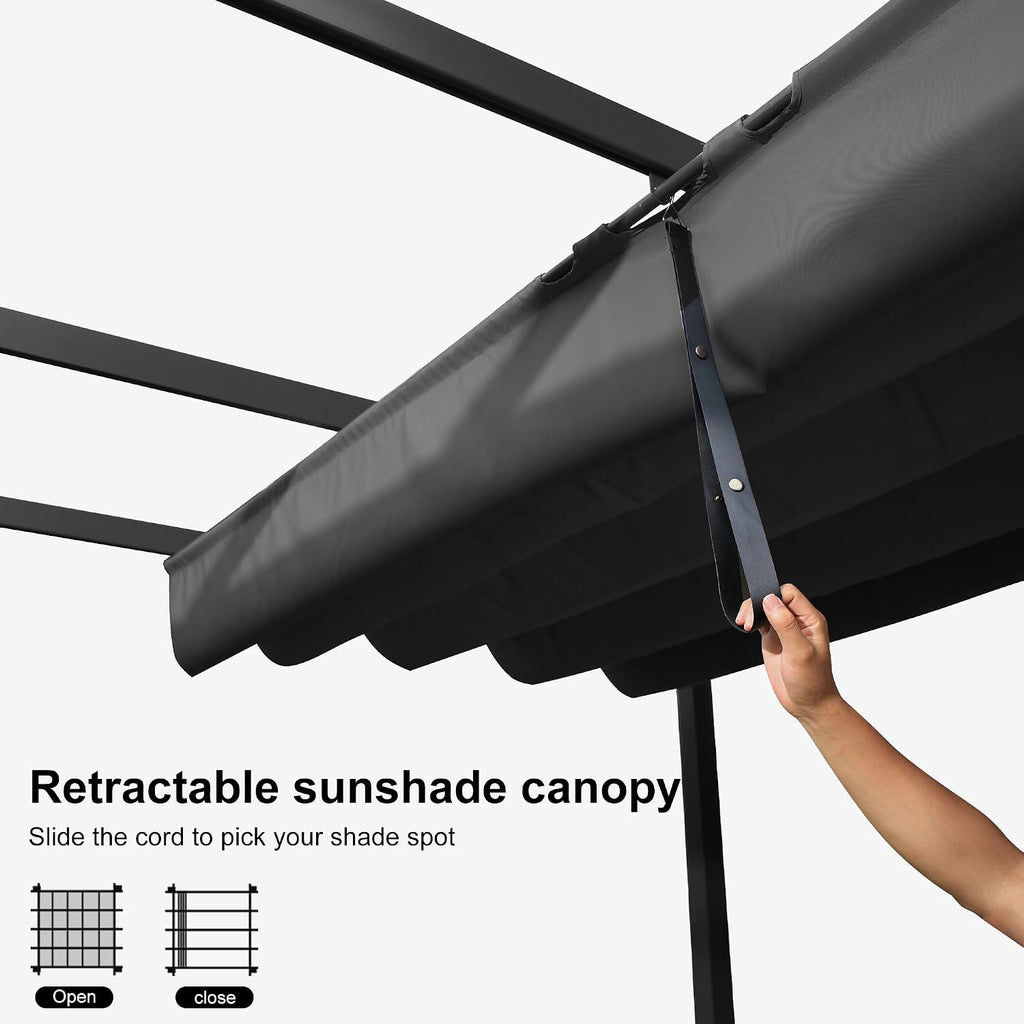 3 X 3 m Retractable Pergola