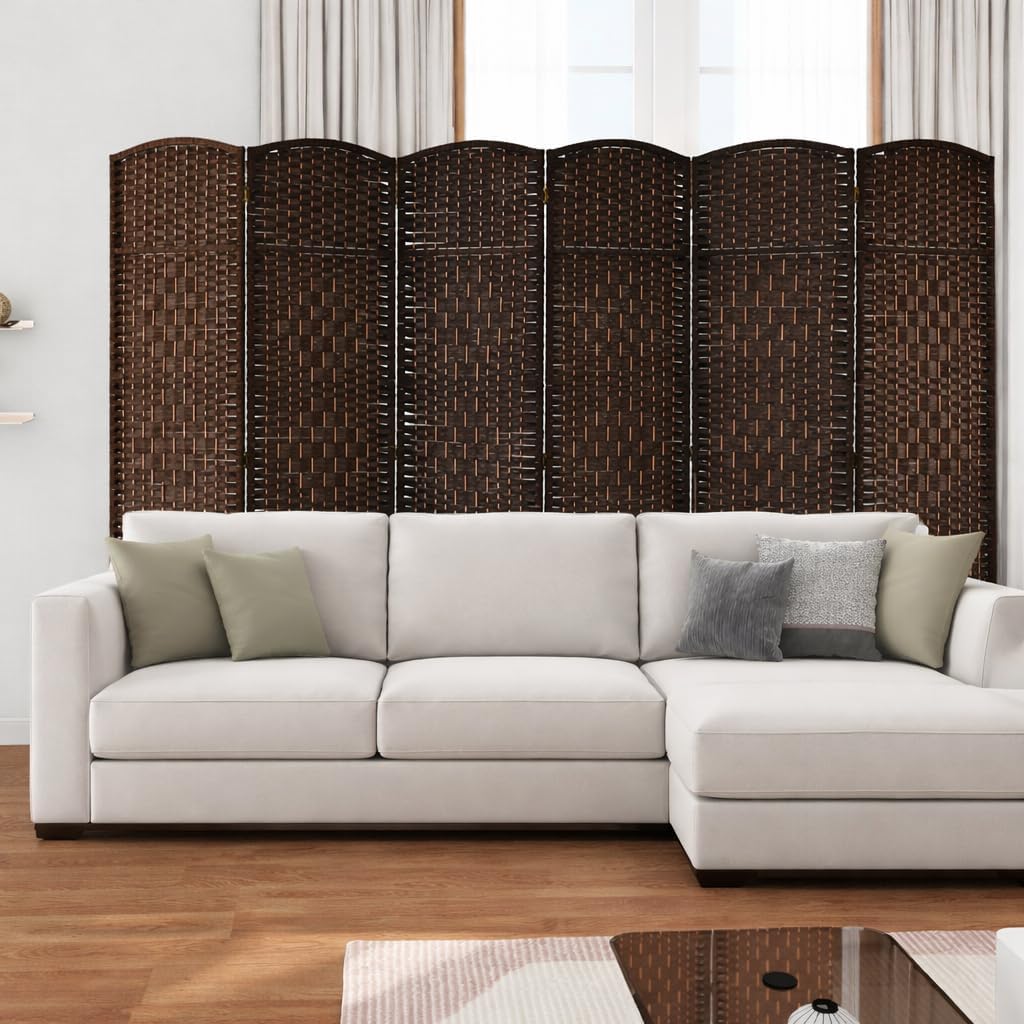 Folding Paravent 6 Panel Divider Screen