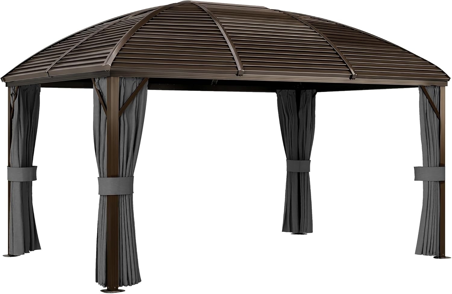 3 x 4m Hardtop Gazebo Canopy with Metal Roof