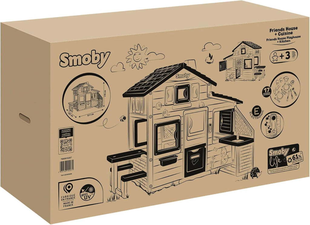PLAYHOUSE suitable for indoor or outdoor use