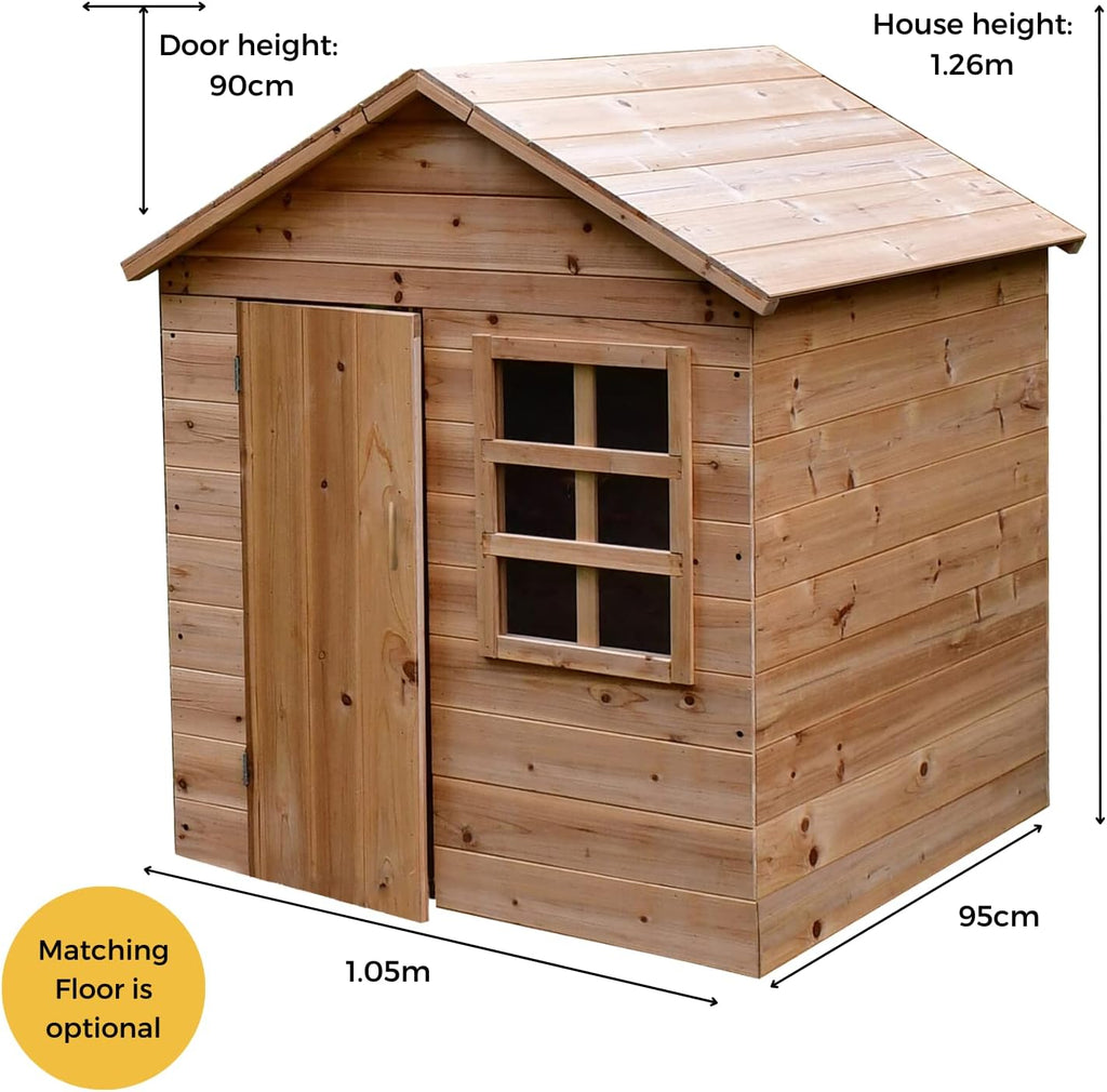 Evermeadow Wooden Playhouse for Kids