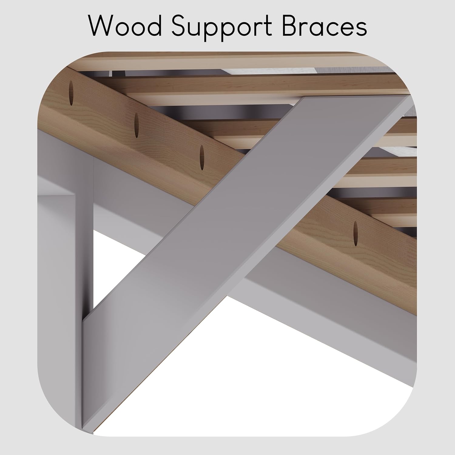 King High Foot End Bed Frame