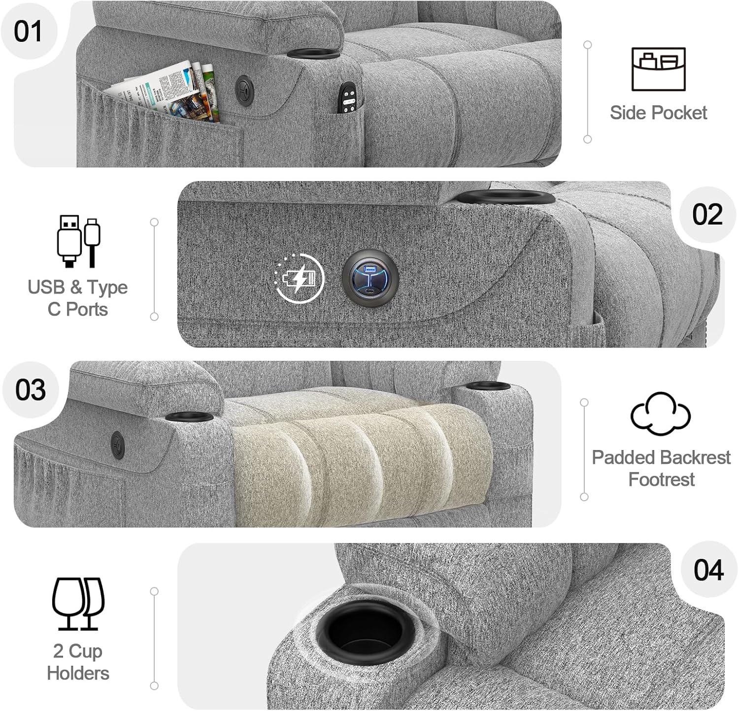 Recliner Armchair Lift Chair For the Elderly