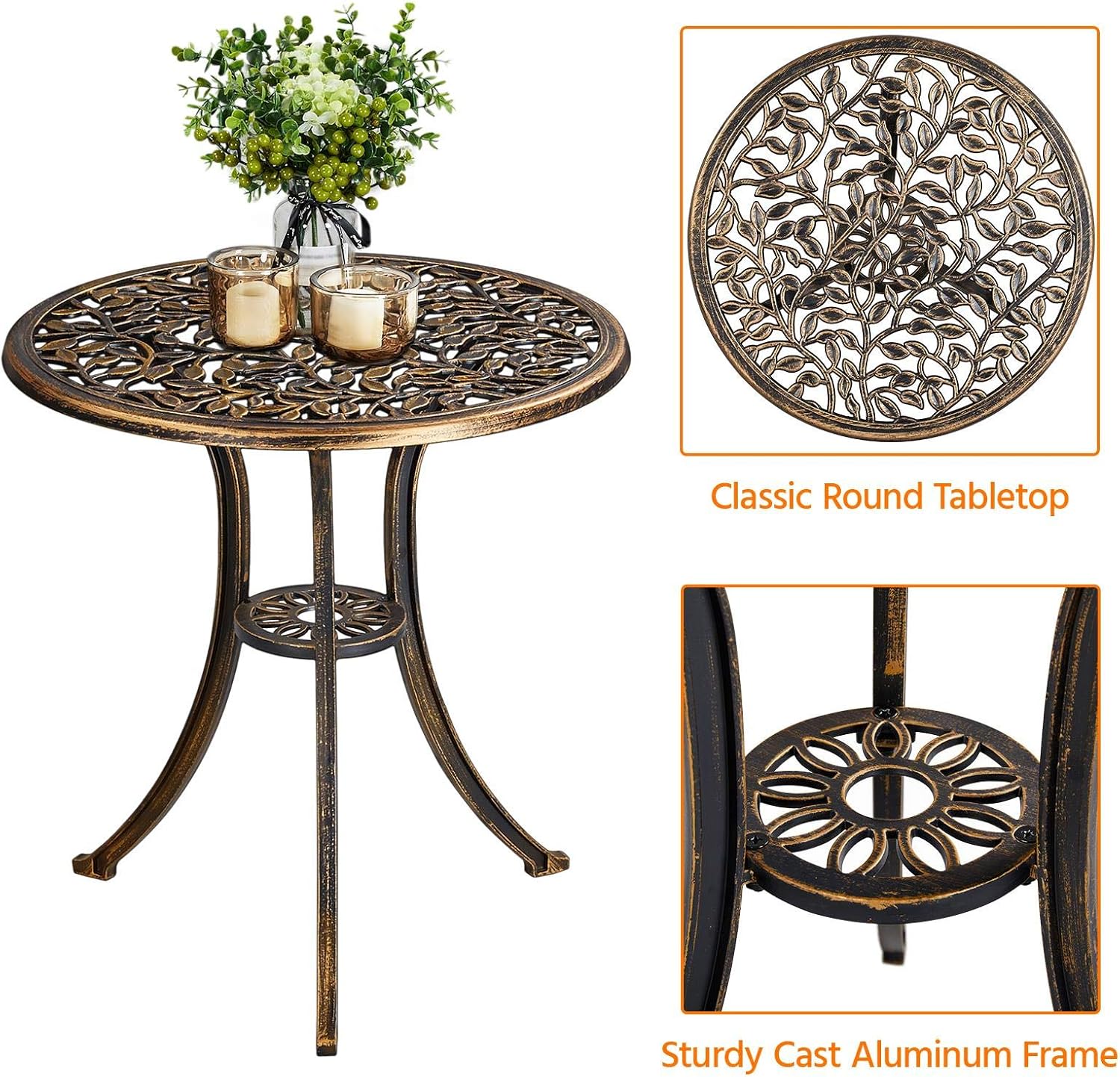 3-Piece Bistro Dining Set