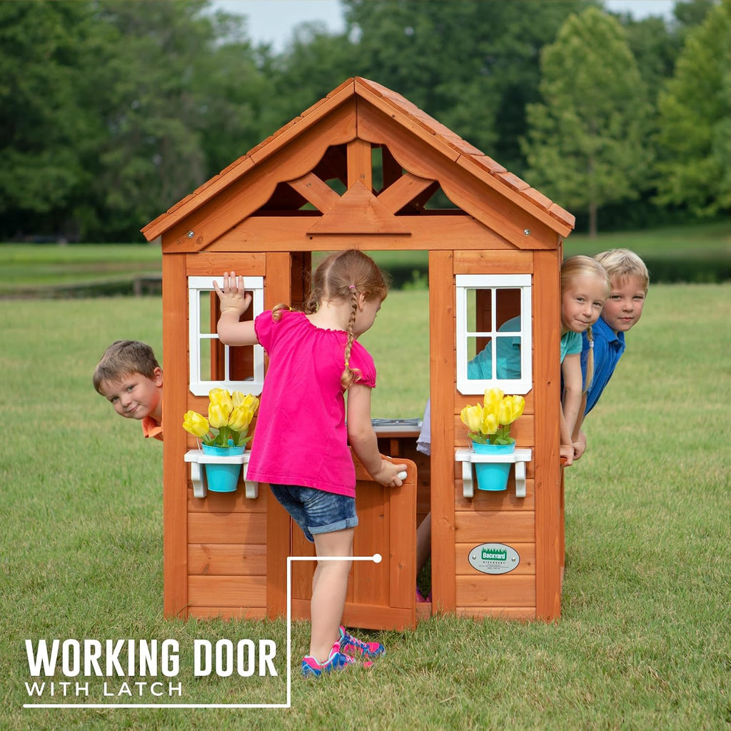 100% Cedar Wood Playhouse
