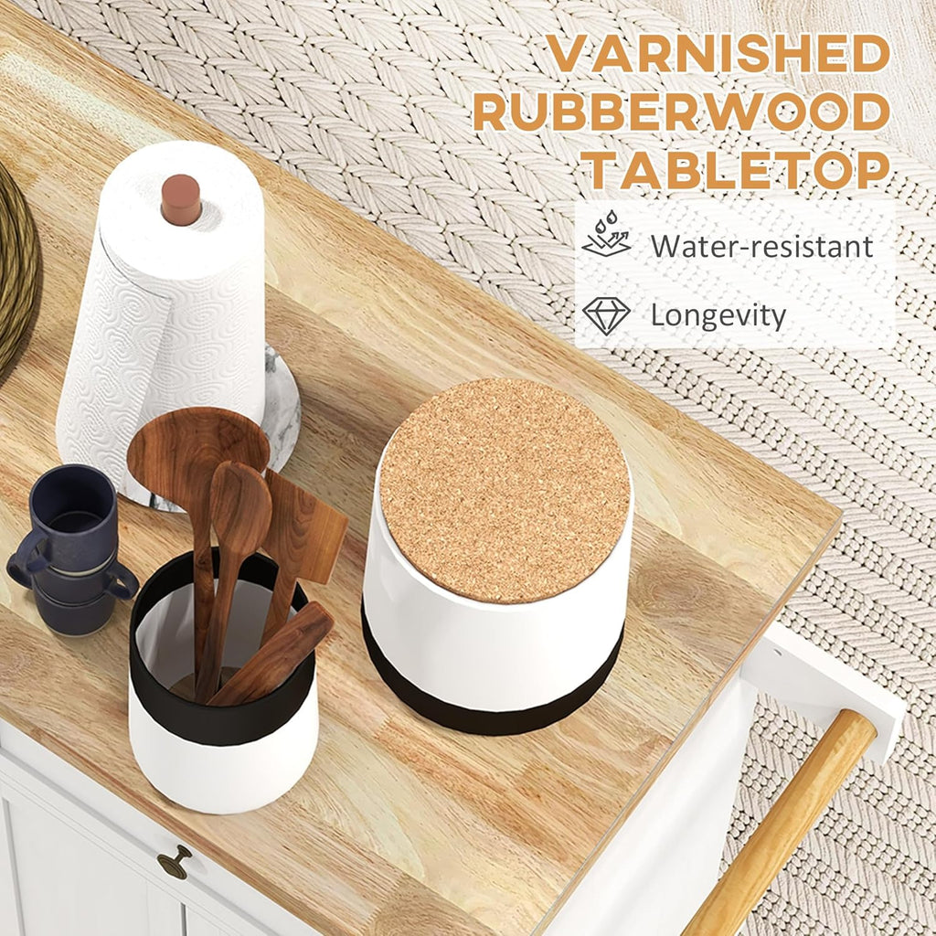 Kitchen Island on Wheels