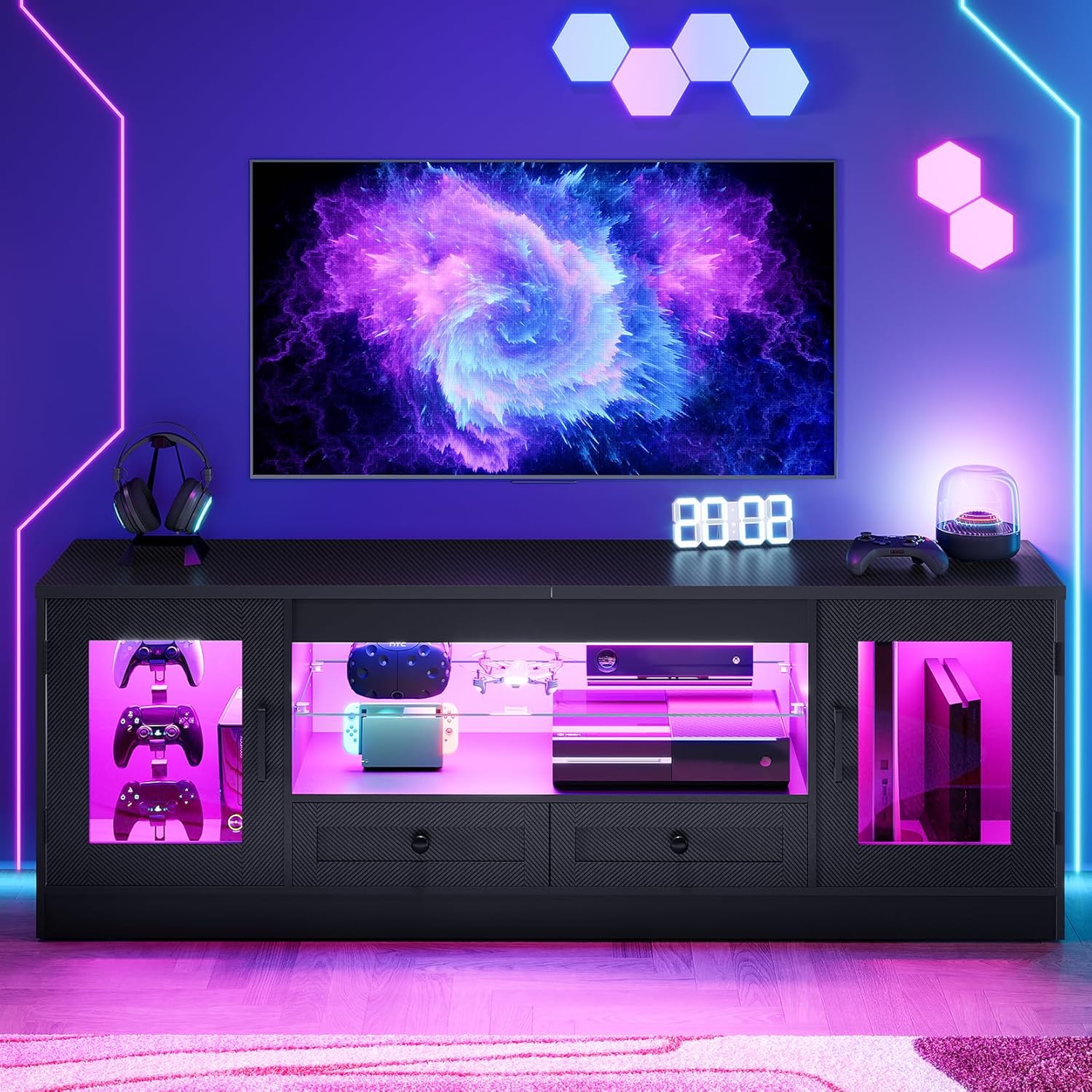 148 CM LED TV Stand Cabinet for 55/60/65 Inch TVs