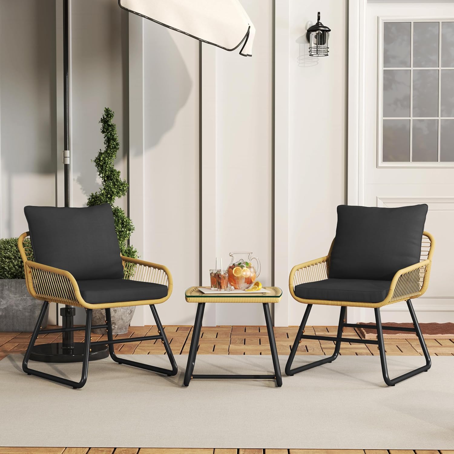 3 Pieces Bistro Set