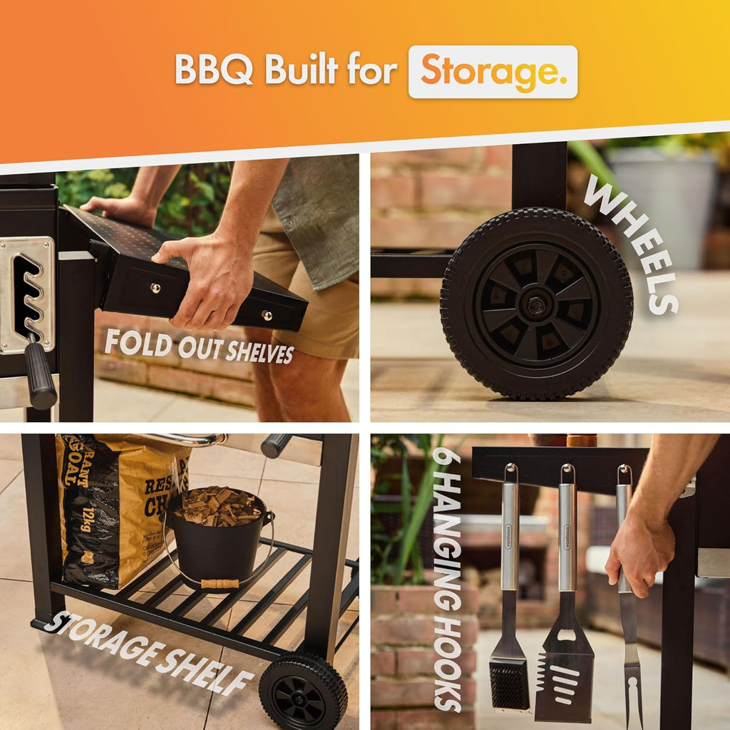VonHaus Charcoal BBQ