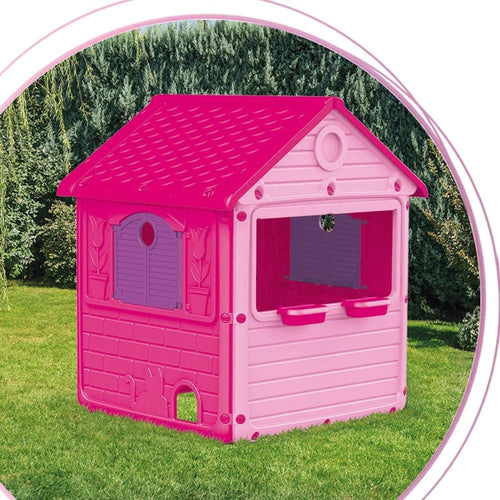 """Dolu 2520 Kids Unicorn Wendy Playhouse Garden