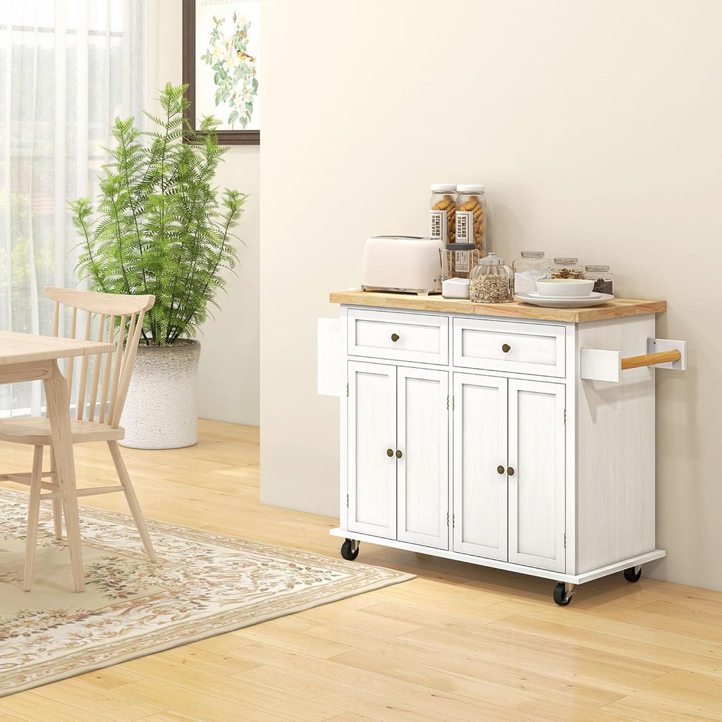 Kitchen Island on Wheels