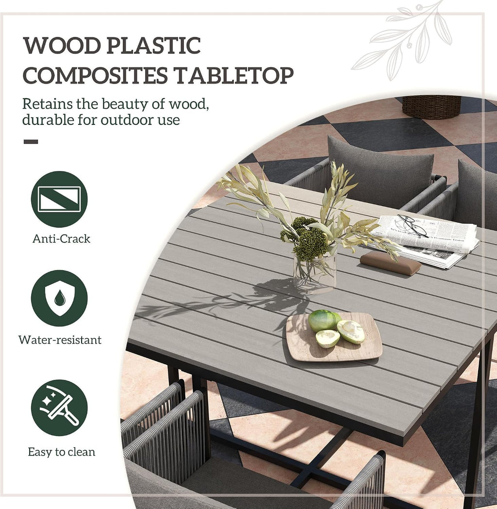 4 Seater Rattan Cube Garden Furniture Set