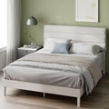 King Upholstered Bed Frame with Headboard (150 x 200 cm)