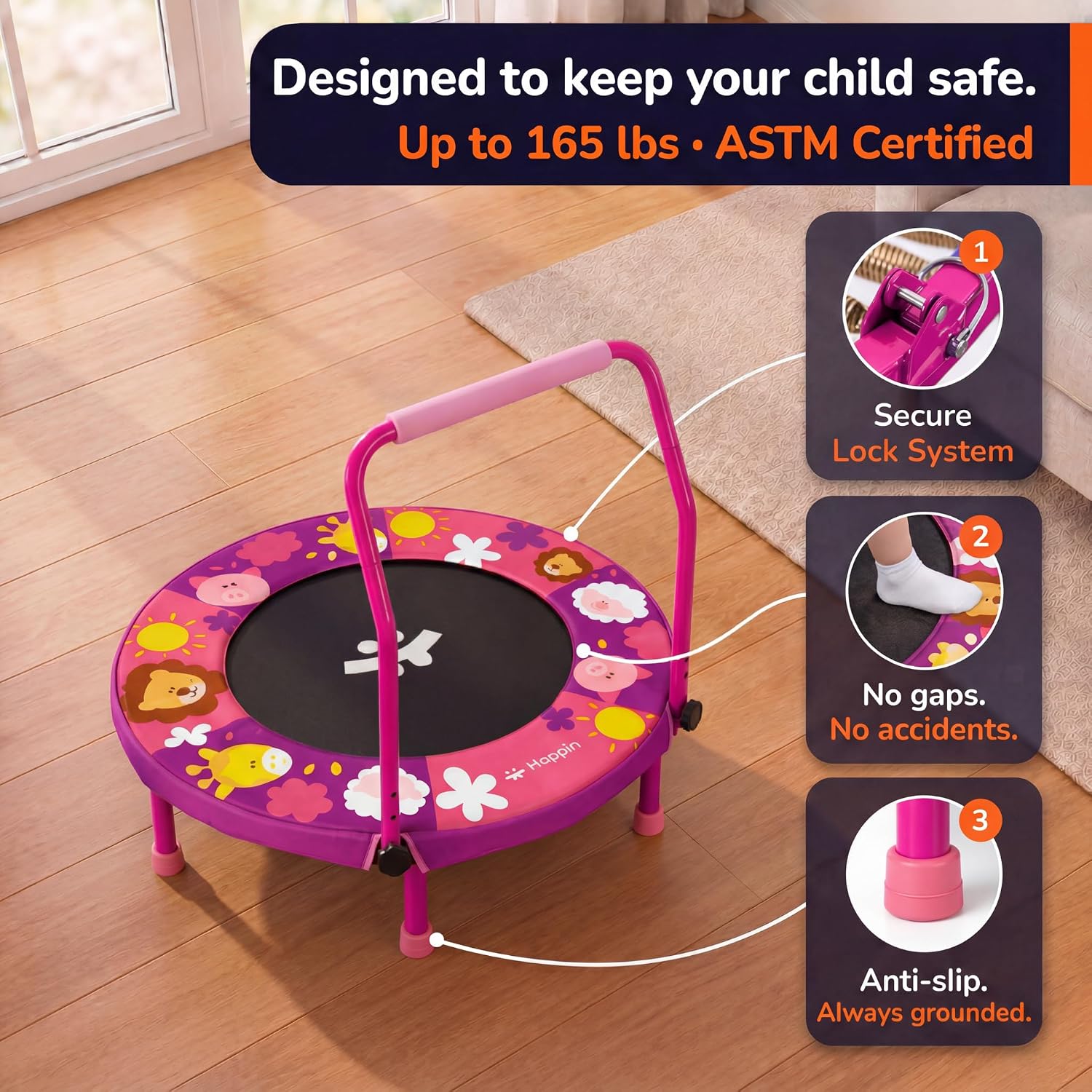 36" Kids Trampoline