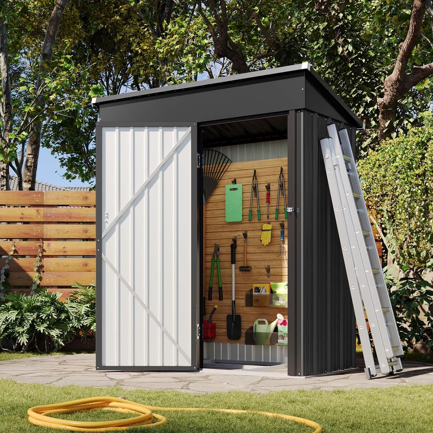 Outdoor Storage Shed with Base