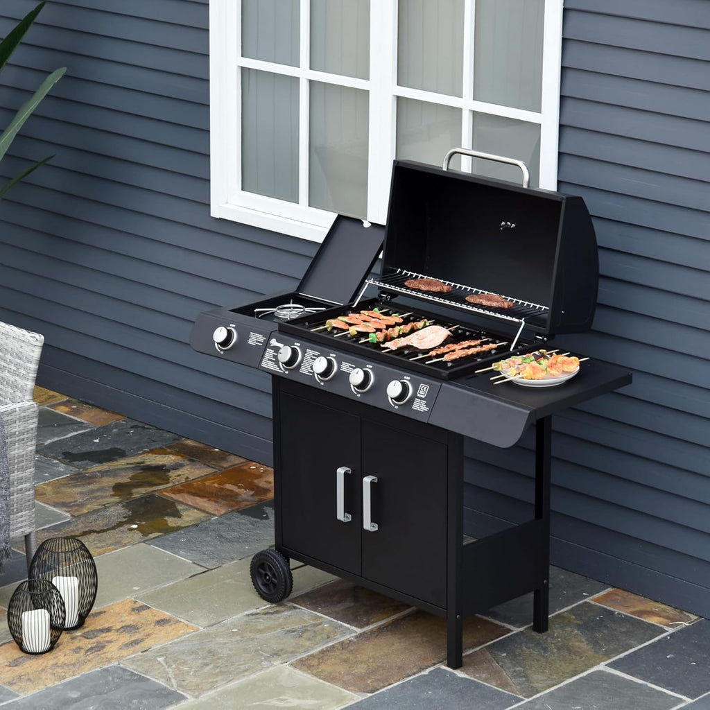4+1 Burner Gas BBQ Grill