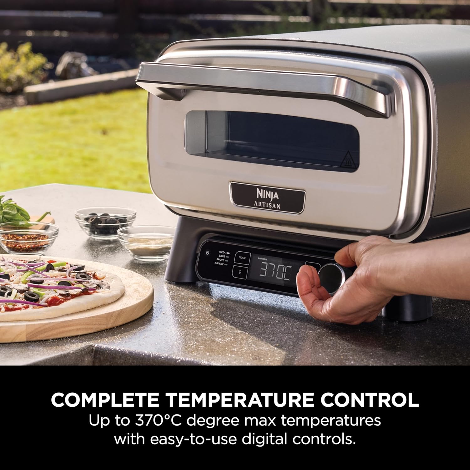 Outdoor Pizza Oven &amp; Air Fryer