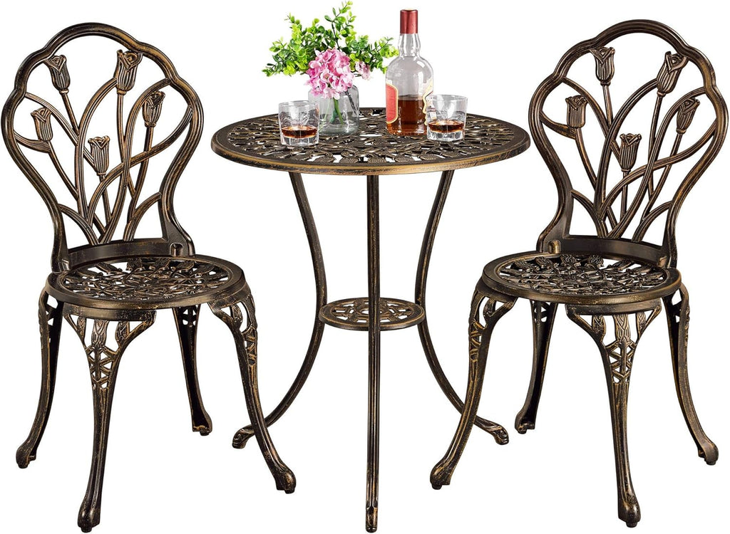3 Piece Patio Bistro Set