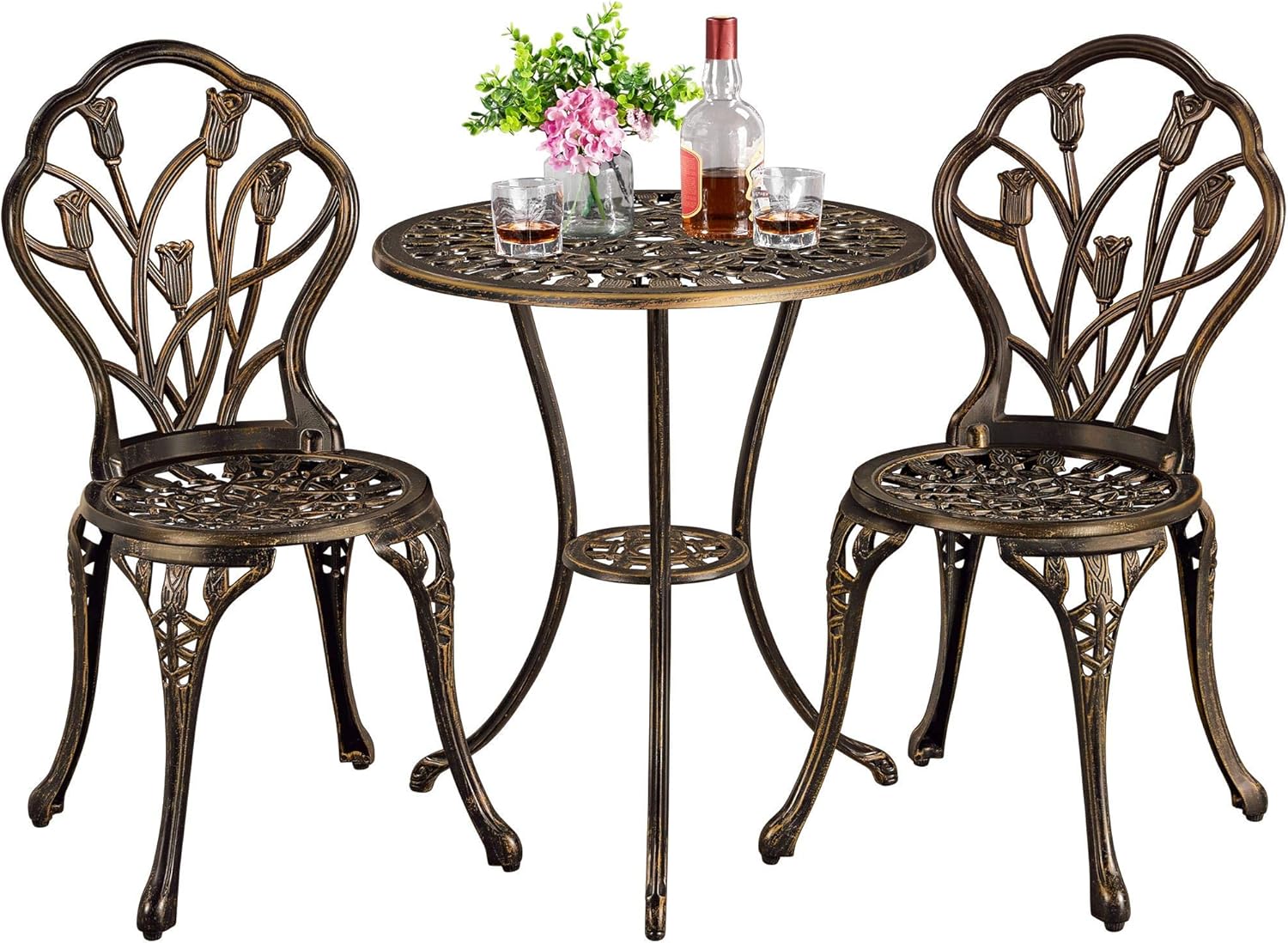 3 Piece Patio Bistro Set