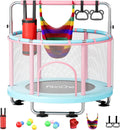 55" Toddler Mini Trampoline for Kids