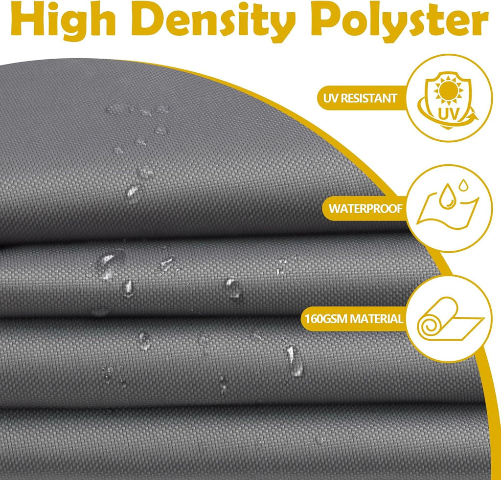 3m × 3m Waterproof Sun Shade Sail