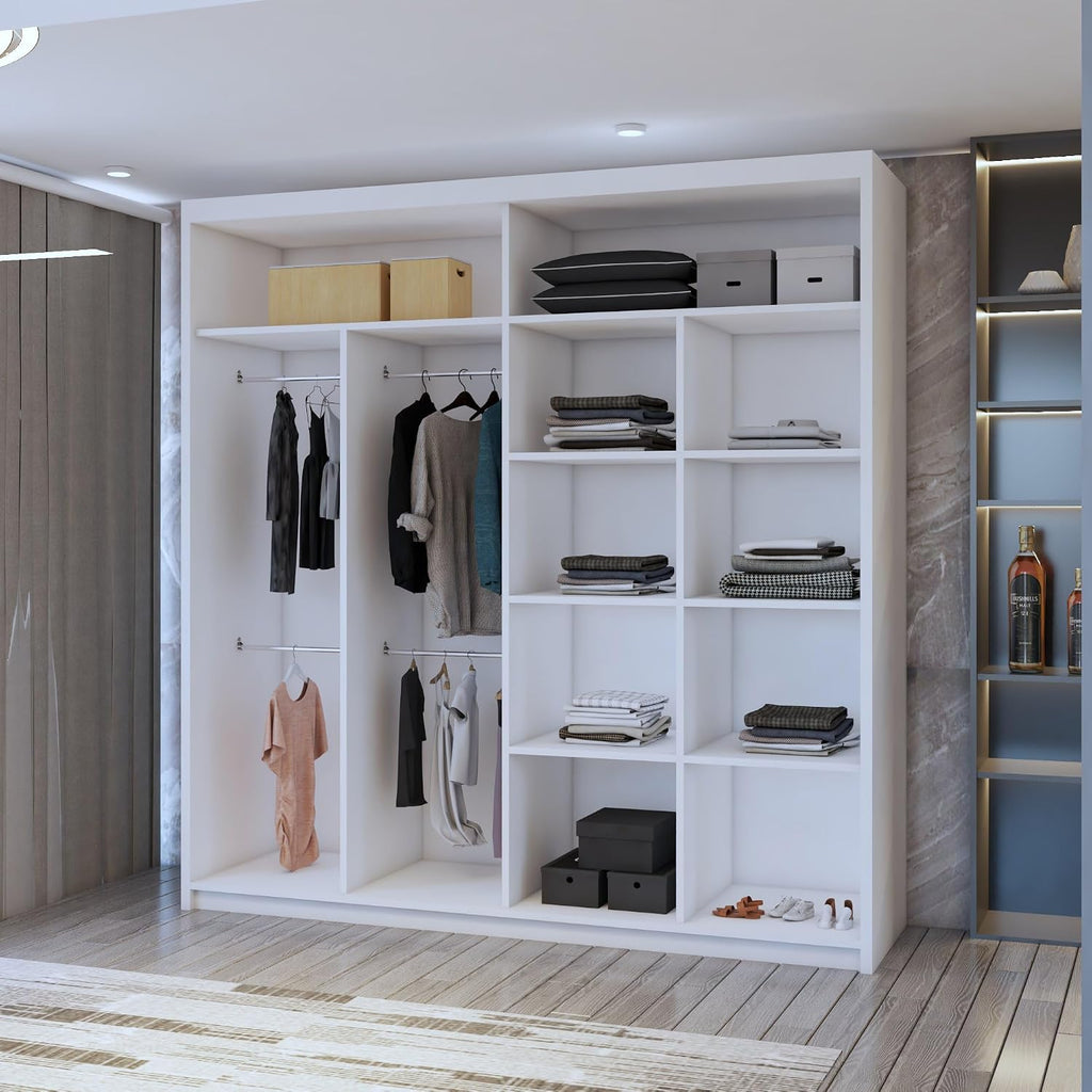 Wardrobe Modern Storage Solution for Your Bedroom (White