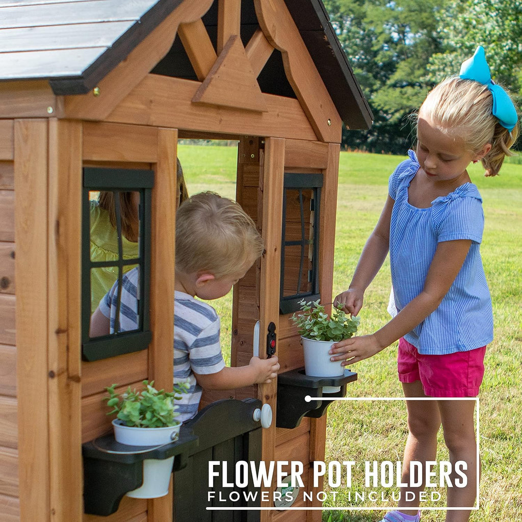 100% Cedar Wood Playhouse