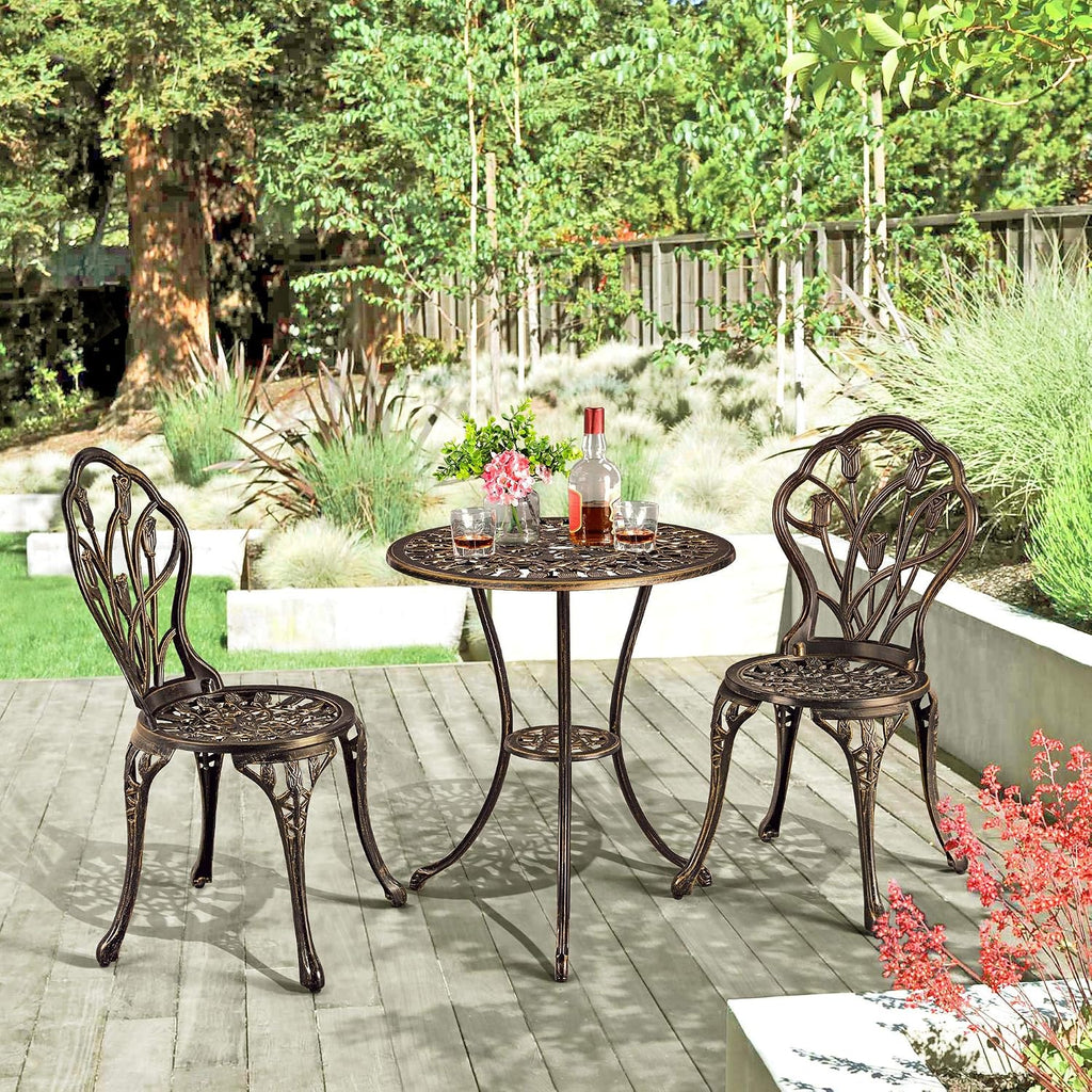 3 Piece Patio Bistro Set