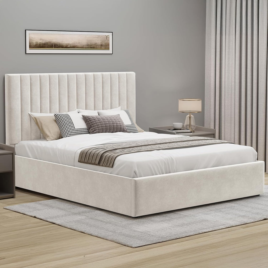 Upholstered Ottoman Double Bed Frame 4ft6