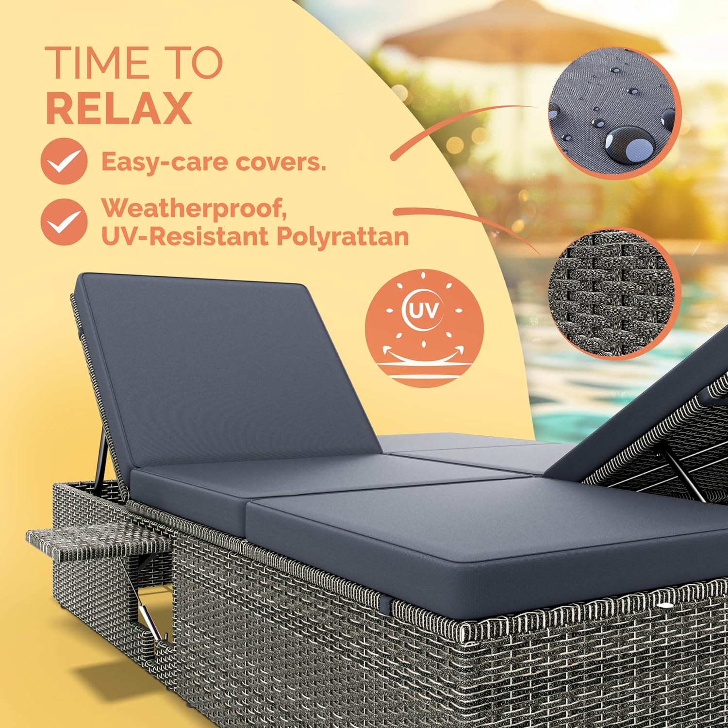 Double Sun Lounger